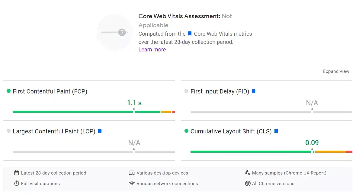 Capture d'écran_From_PageSpeedInsight_Overview